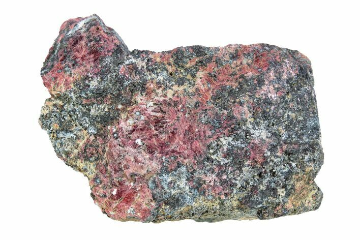 Rare, Vibrant Red Gillespite Specimen - Canada #341652